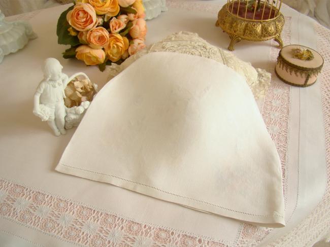 Lovely tea cosy with hand- embroidered flowers