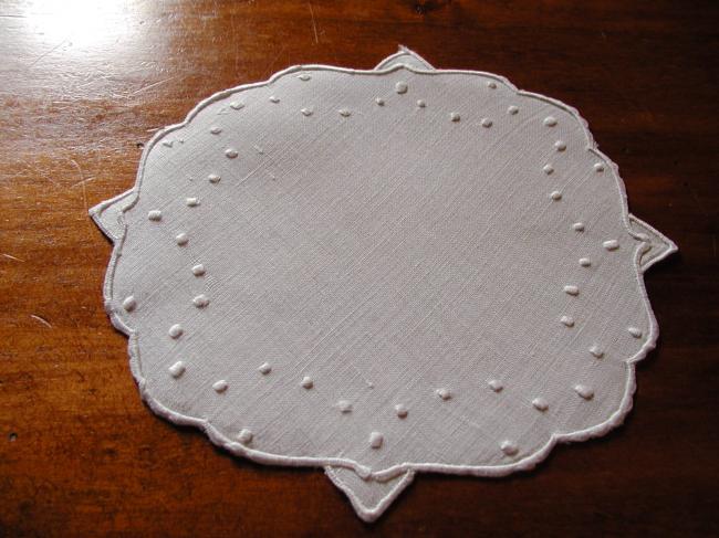 Lovely whitework doily