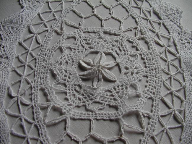 Lovely Torchon lace doily