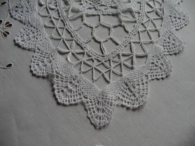 Lovely Torchon lace doily