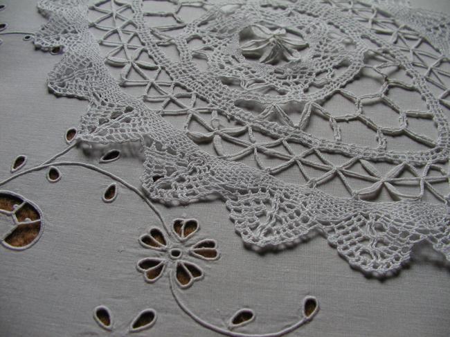 Lovely Torchon lace doily